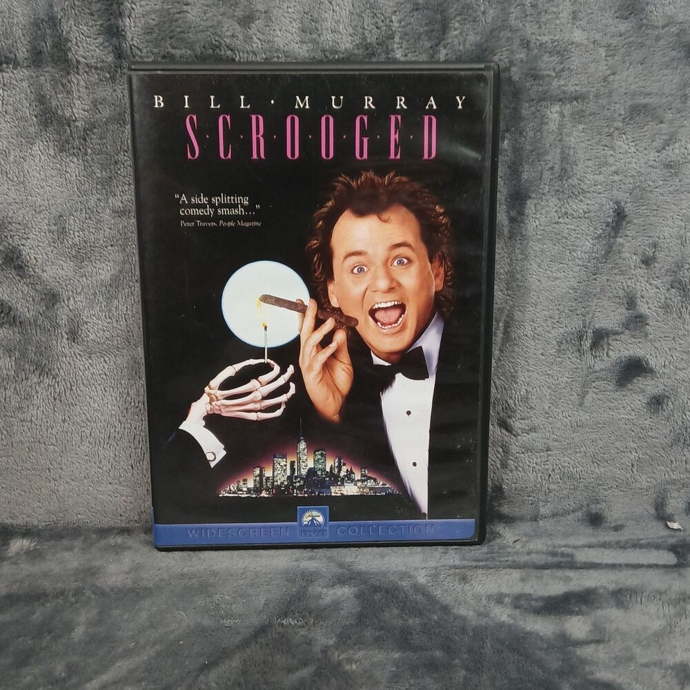 Scrooged  DVD 1988     Bill Murray